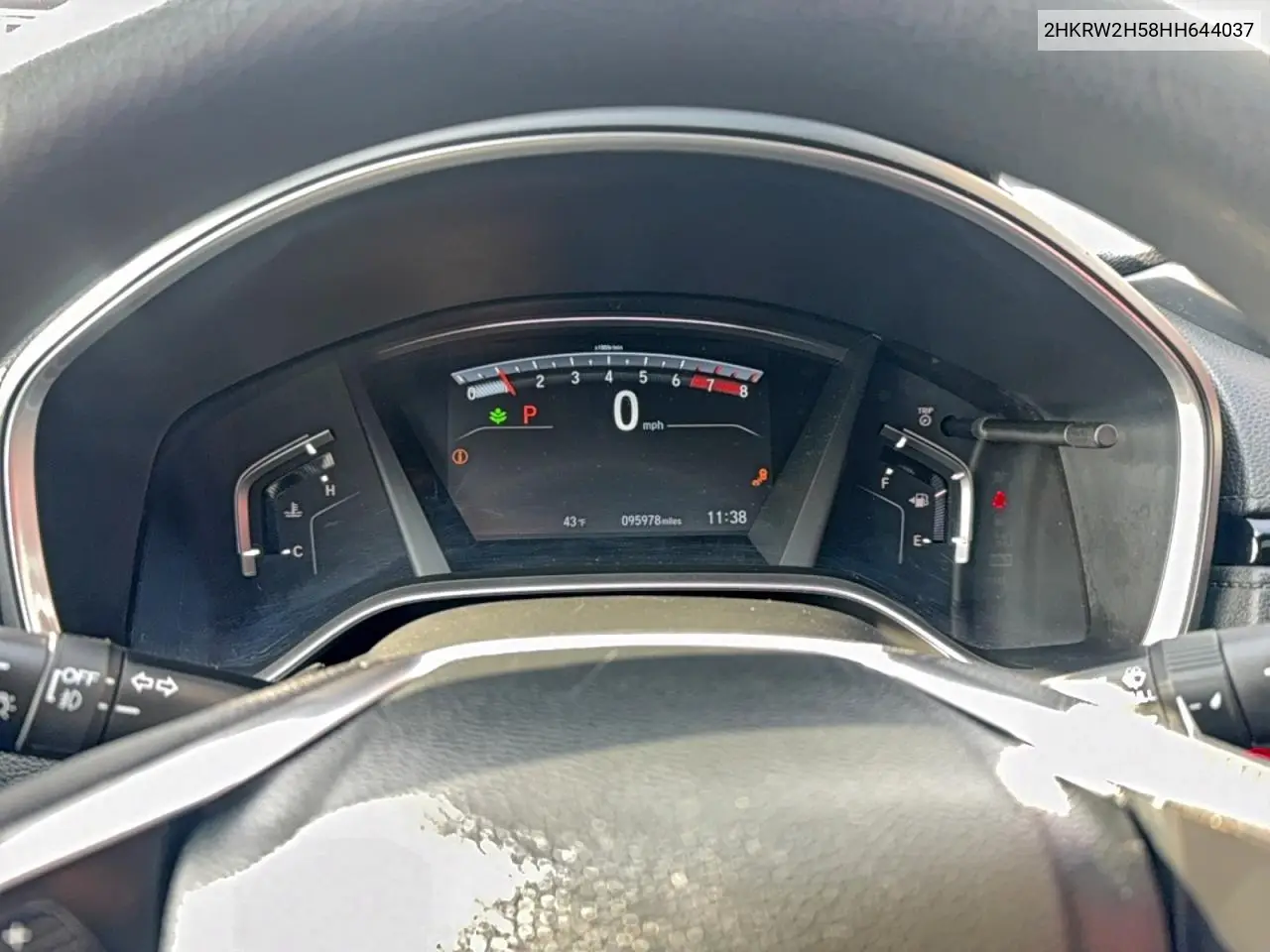 2HKRW2H58HH644037 2017 Honda Cr-V Ex