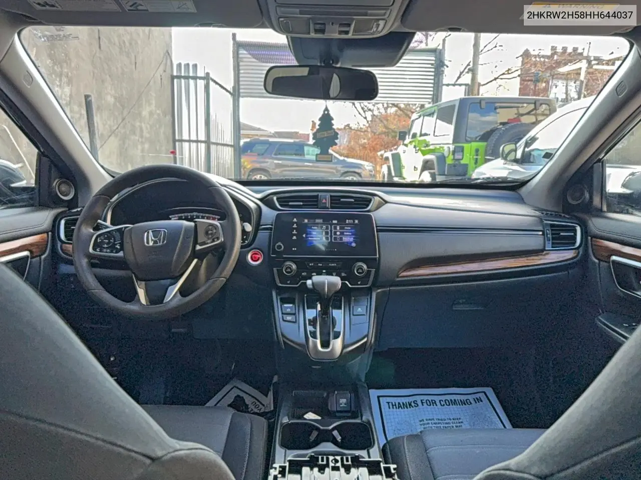 2HKRW2H58HH644037 2017 Honda Cr-V Ex