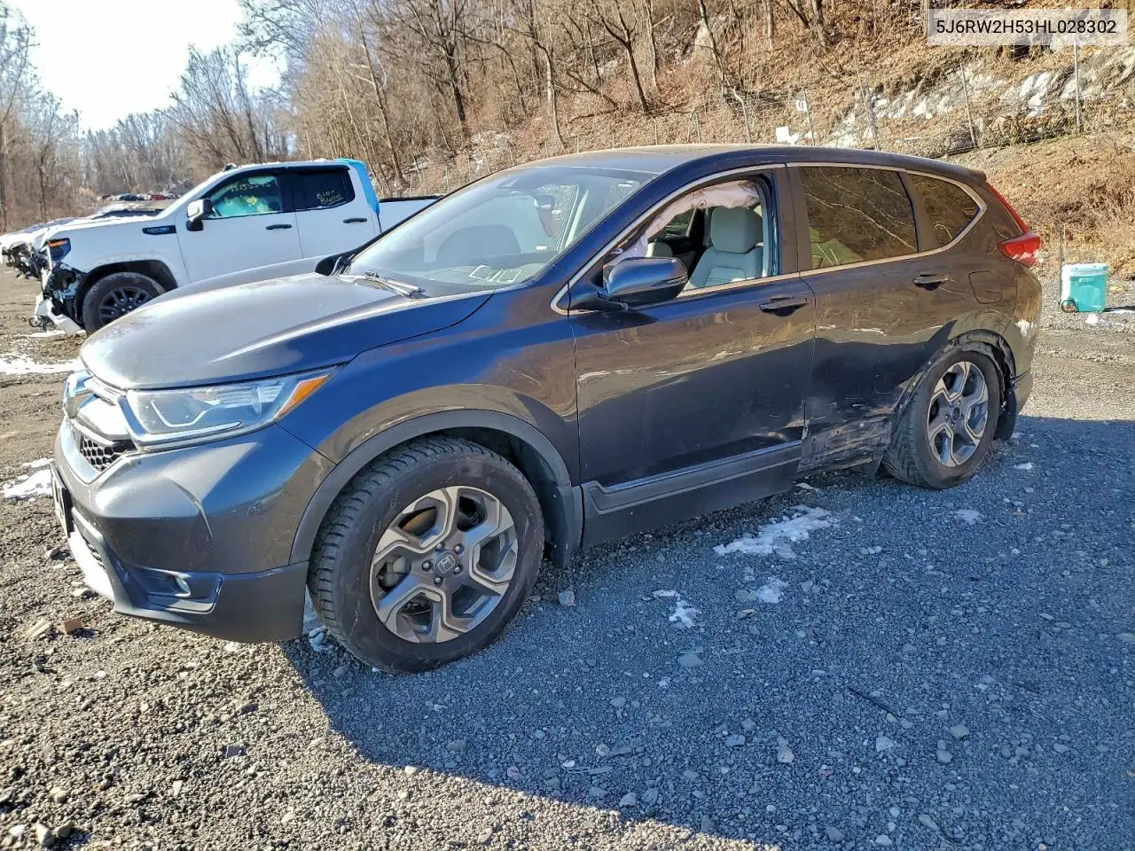5J6RW2H53HL028302 2017 Honda Cr-V Ex