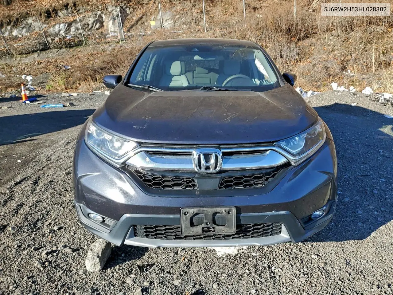 5J6RW2H53HL028302 2017 Honda Cr-V Ex