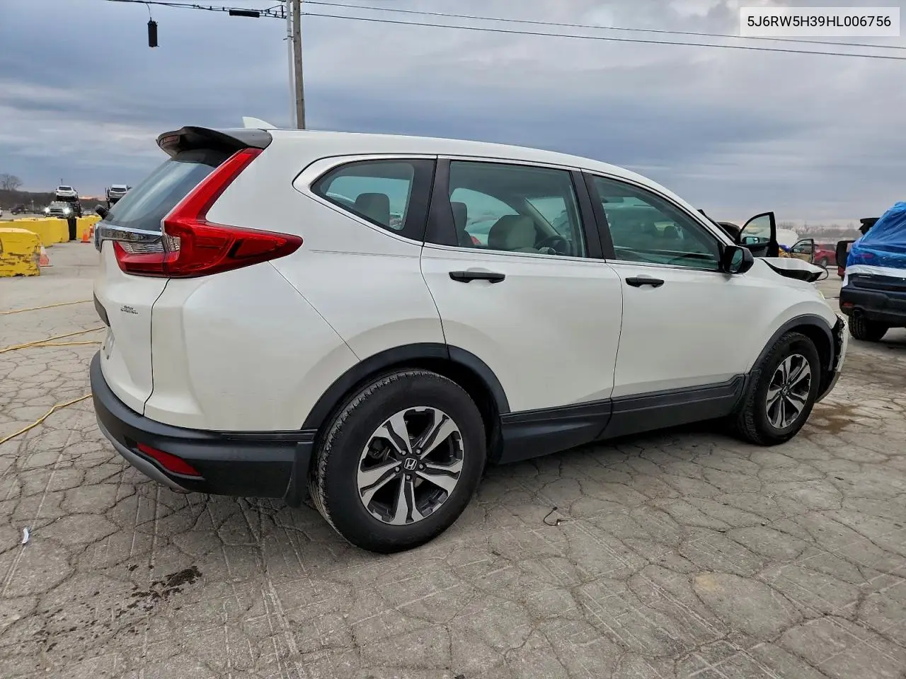 5J6RW5H39HL006756 2017 Honda Cr-V Lx