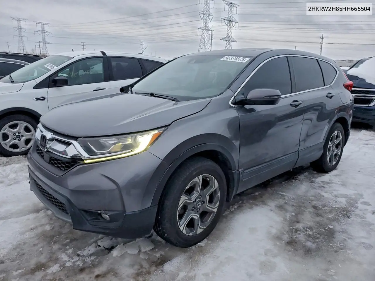 2HKRW2H85HH665504 2017 Honda Cr-V Exl