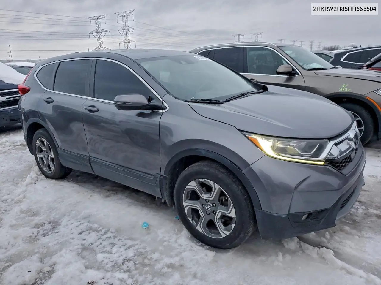 2HKRW2H85HH665504 2017 Honda Cr-V Exl