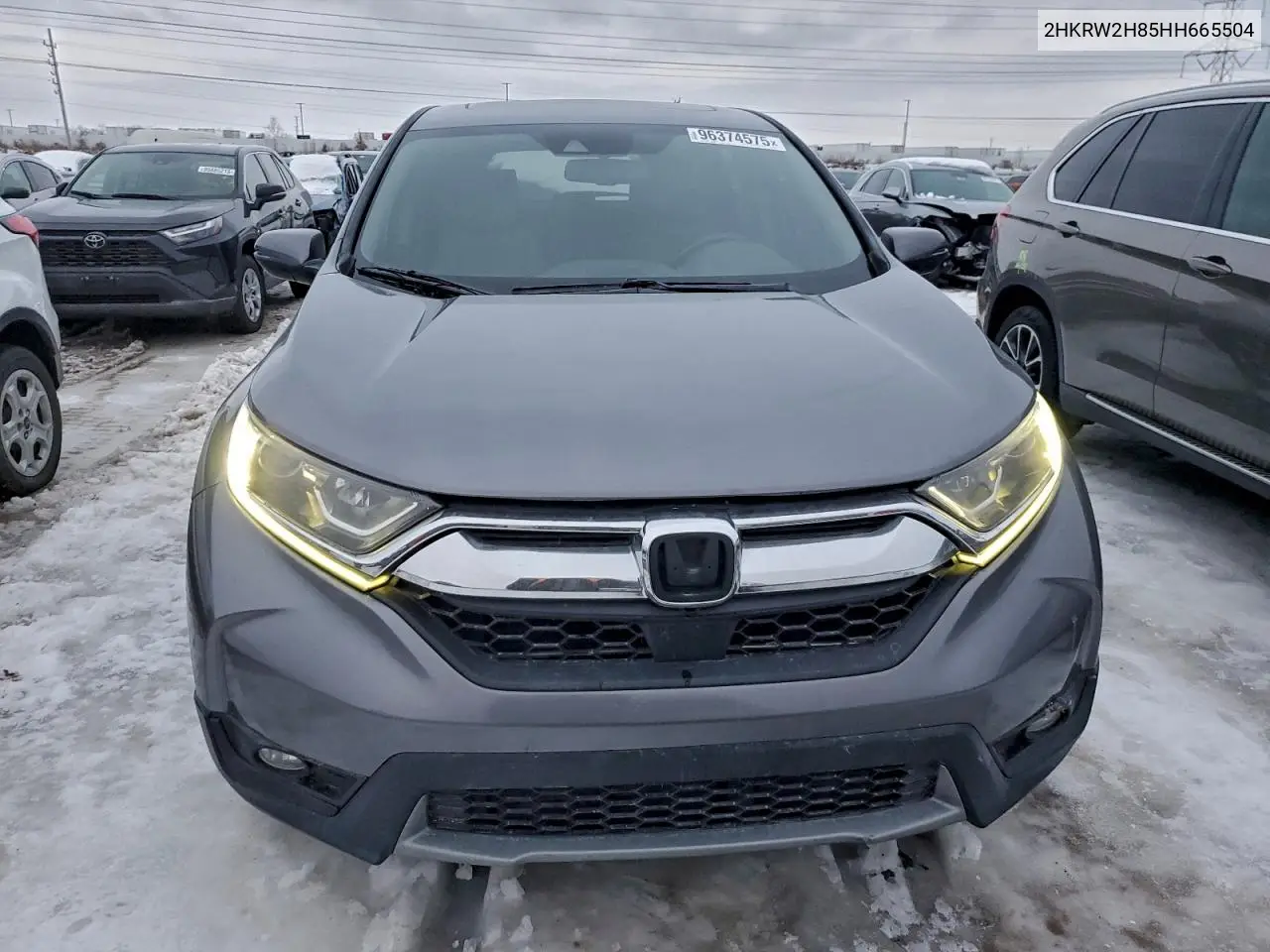 2HKRW2H85HH665504 2017 Honda Cr-V Exl