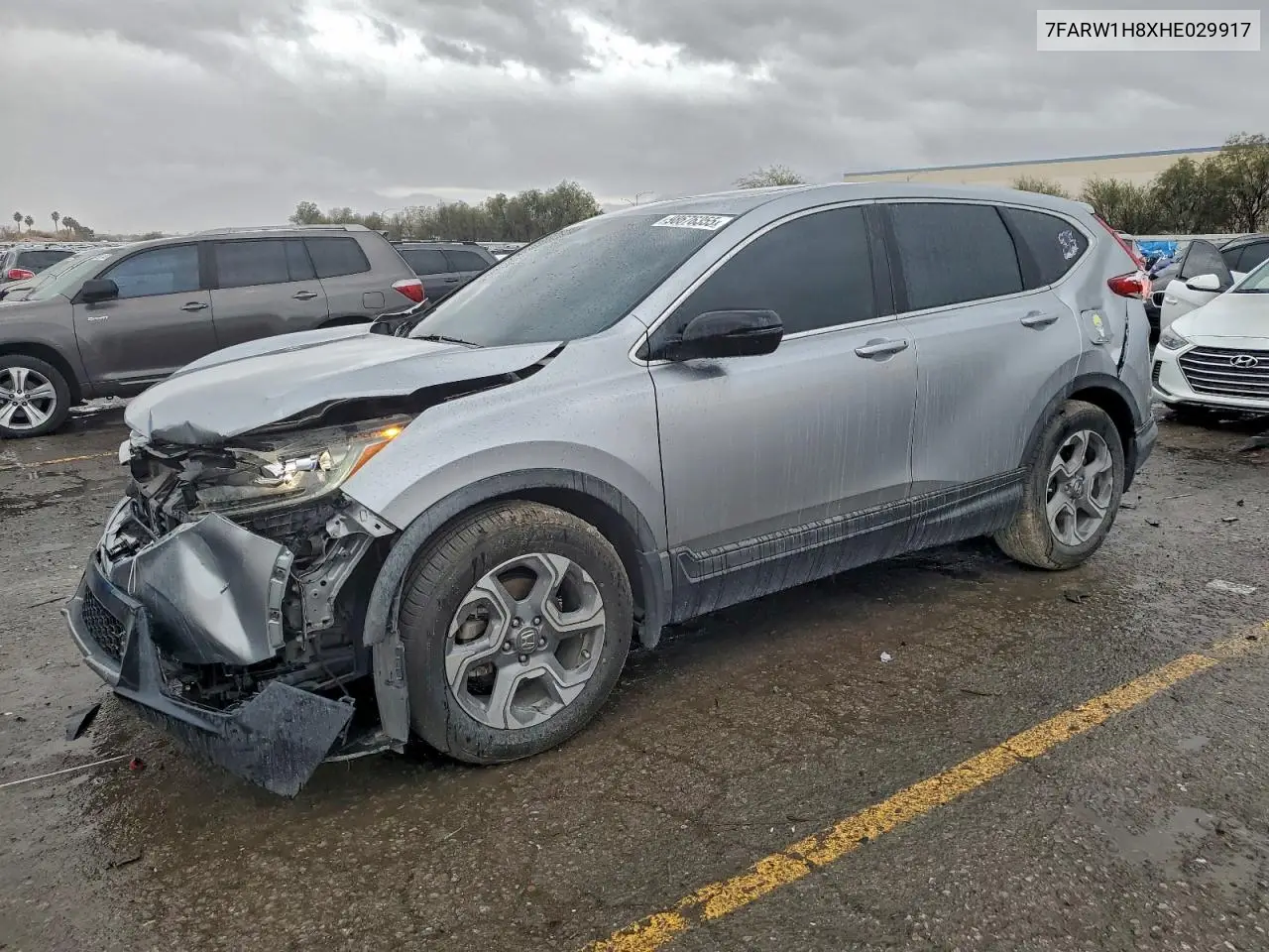 7FARW1H8XHE029917 2017 Honda Cr-V Exl