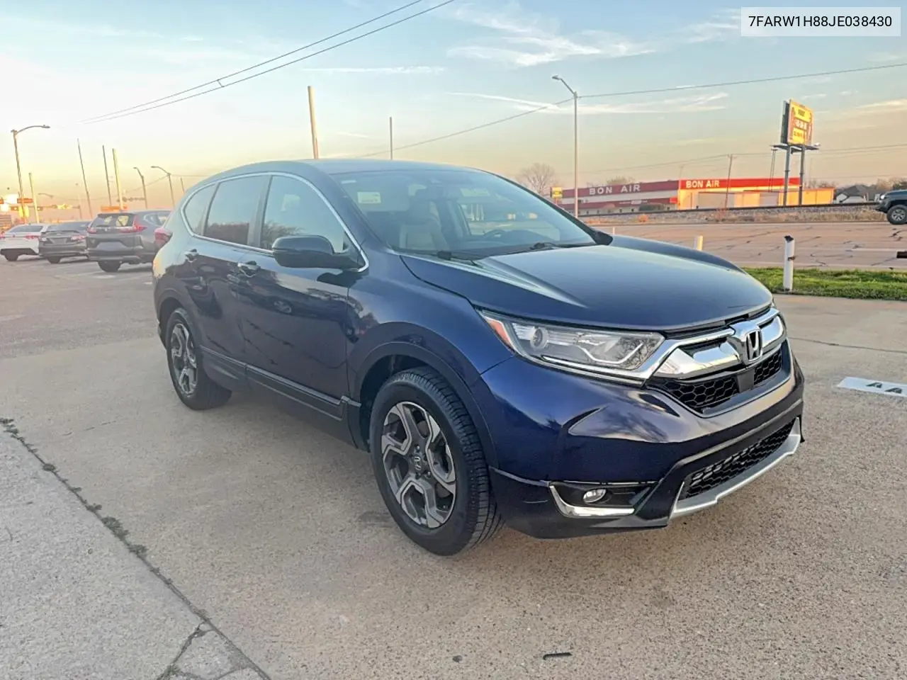7FARW1H88JE038430 2018 Honda Cr-V Exl