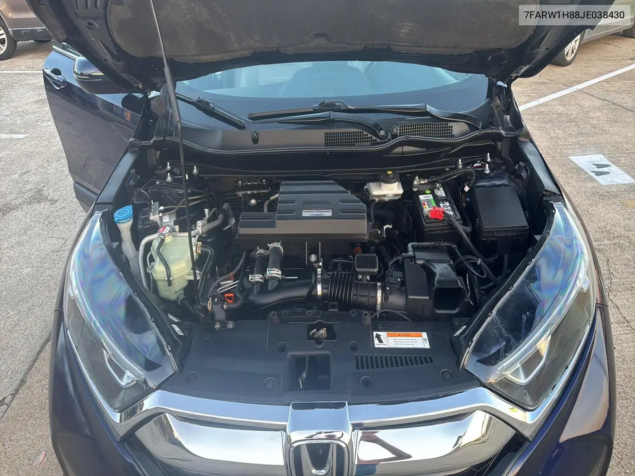 7FARW1H88JE038430 2018 Honda Cr-V Exl