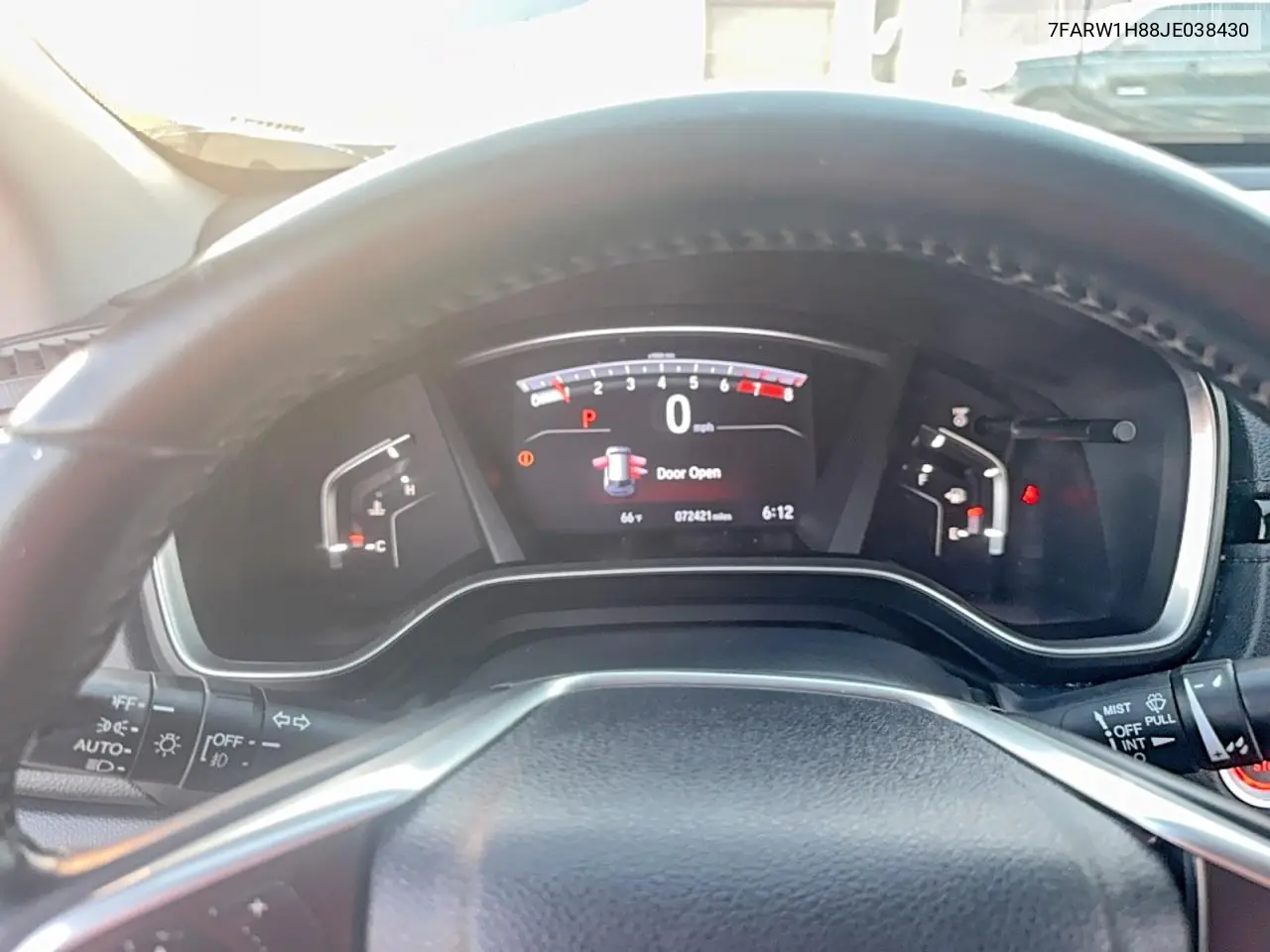 7FARW1H88JE038430 2018 Honda Cr-V Exl