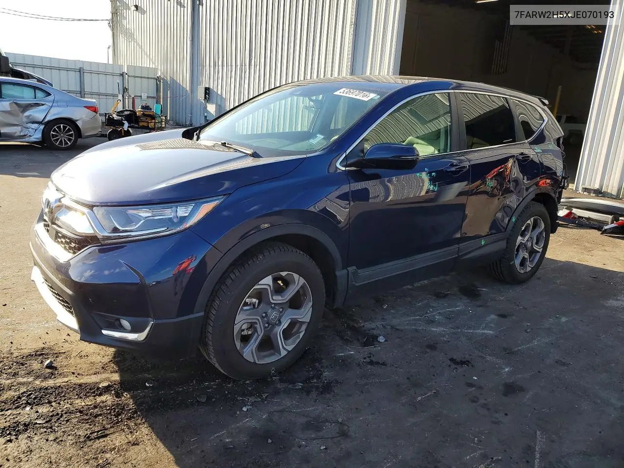 7FARW2H5XJE070193 2018 Honda Cr-V Ex