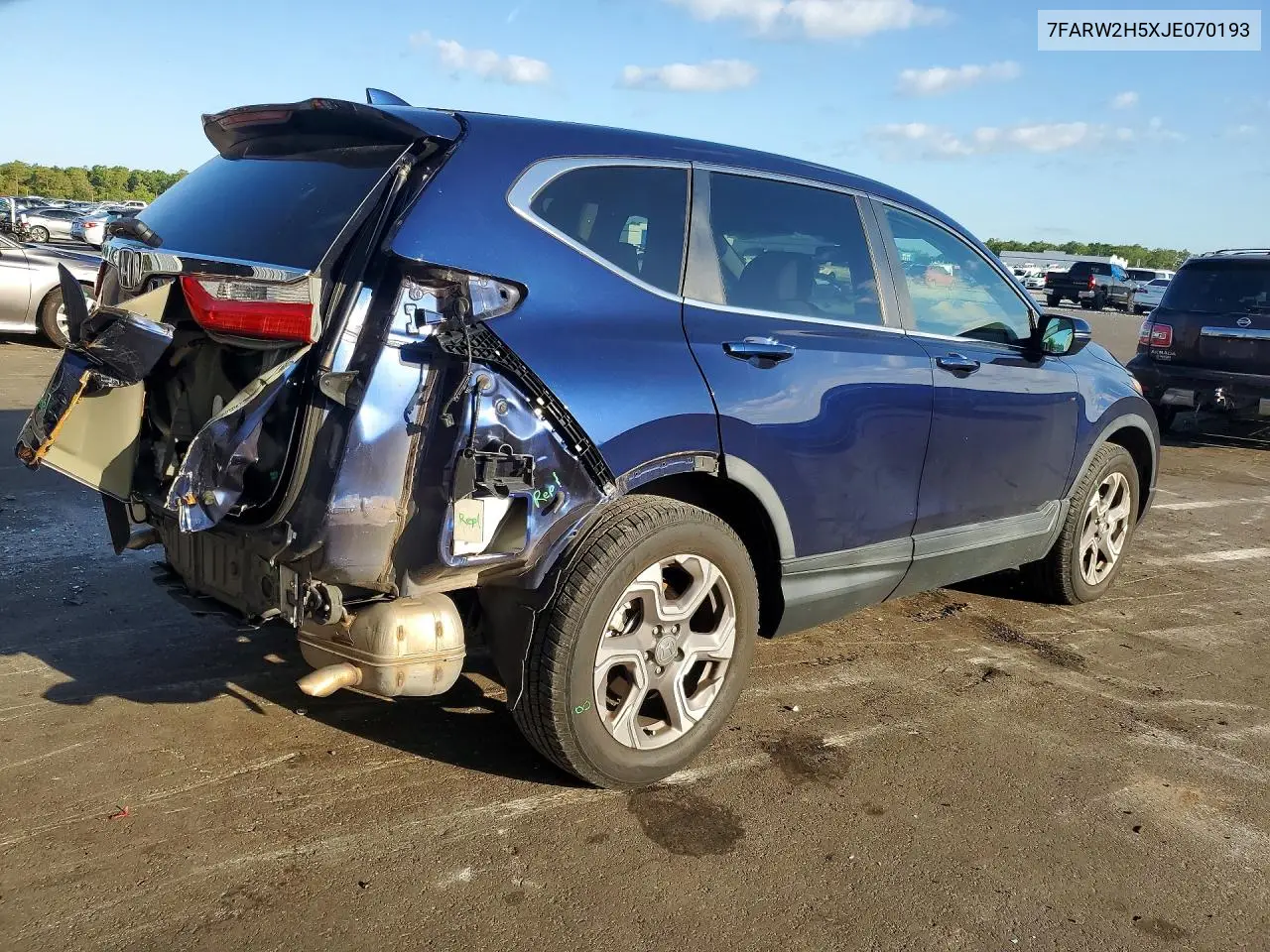 7FARW2H5XJE070193 2018 Honda Cr-V Ex