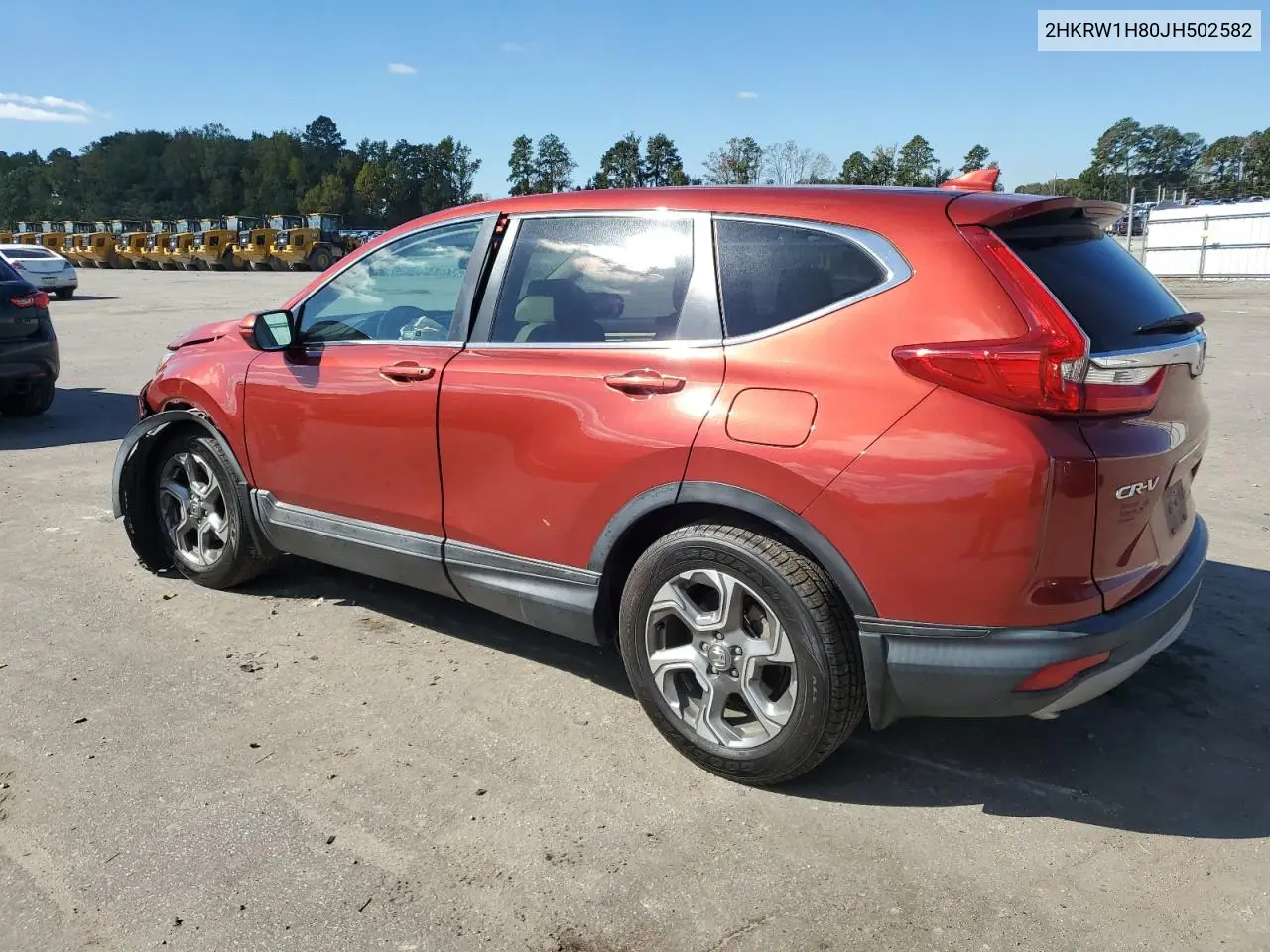 2HKRW1H80JH502582 2018 Honda Cr-V Exl