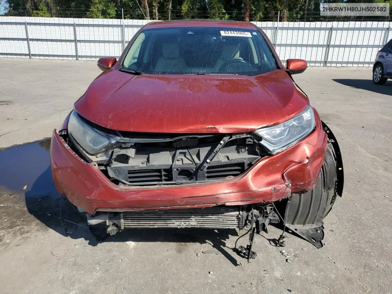 2HKRW1H80JH502582 2018 Honda Cr-V Exl