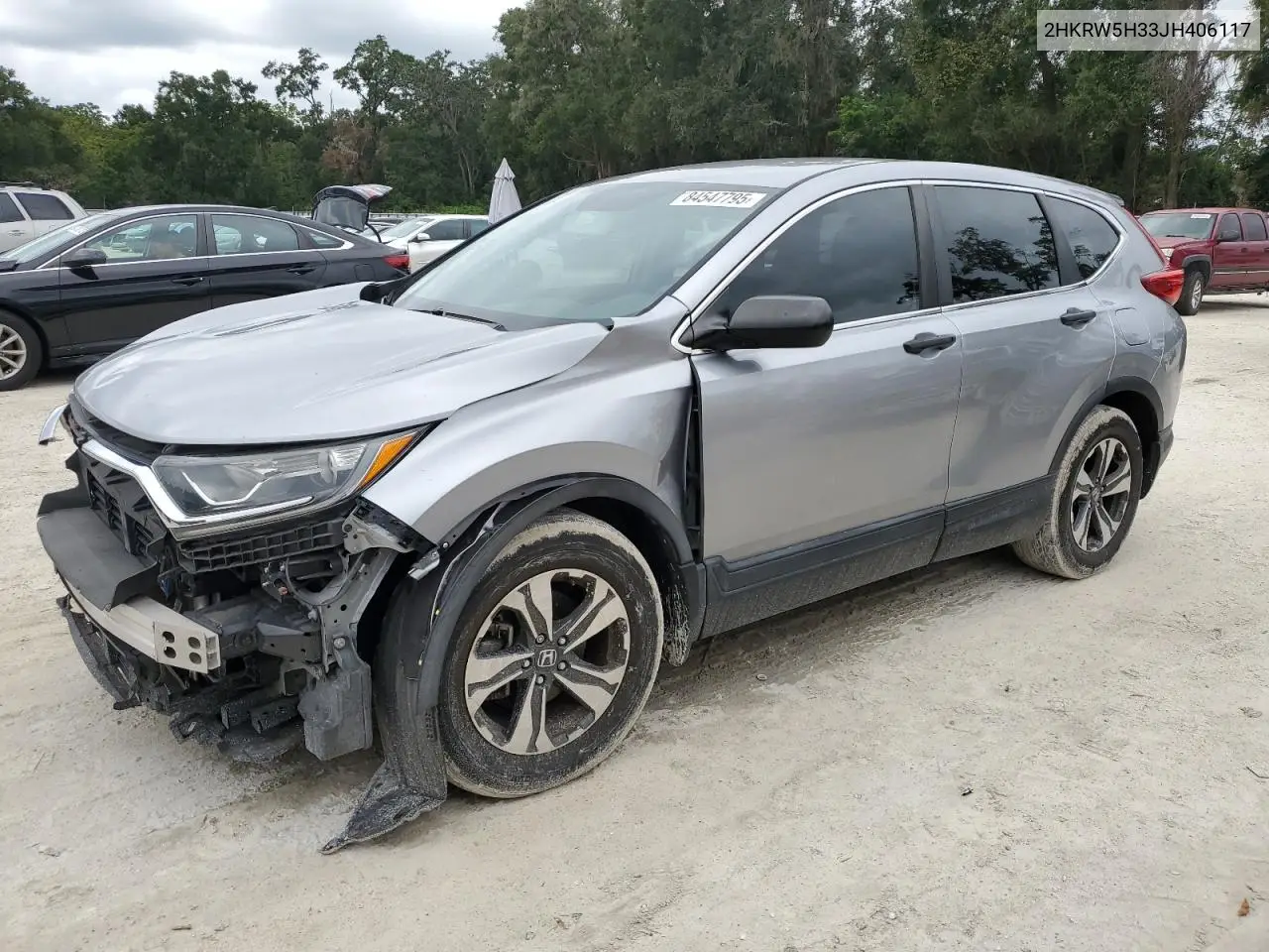 2HKRW5H33JH406117 2018 Honda Cr-V Lx