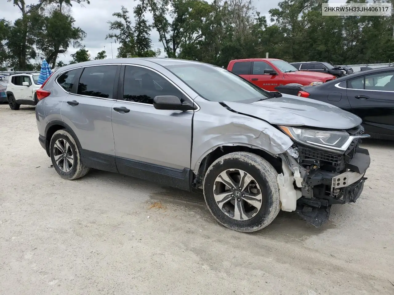 2HKRW5H33JH406117 2018 Honda Cr-V Lx