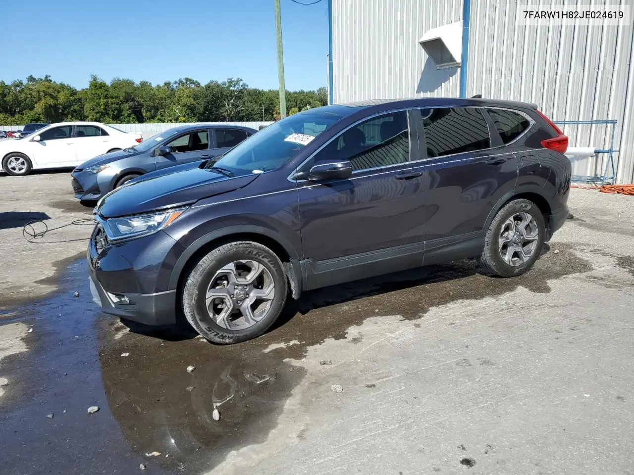 7FARW1H82JE024619 2018 Honda Cr-V Exl