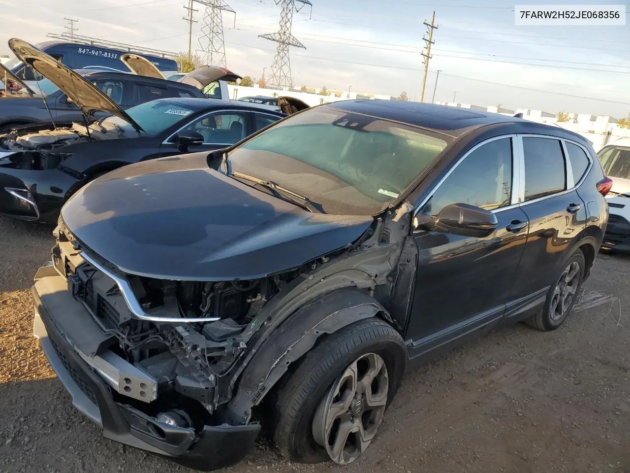 7FARW2H52JE068356 2018 Honda Cr-V Ex