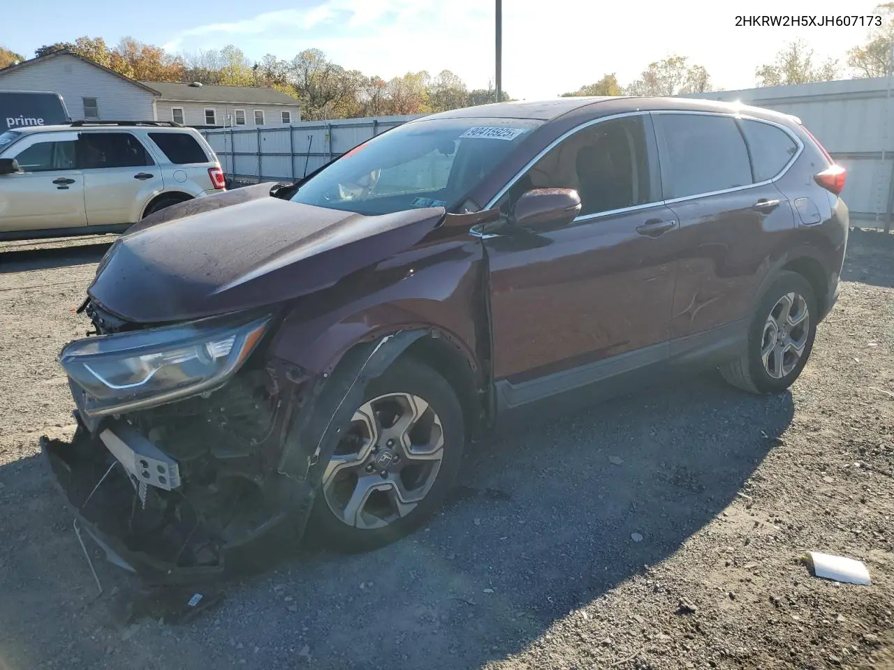 2HKRW2H5XJH607173 2018 Honda Cr-V Ex
