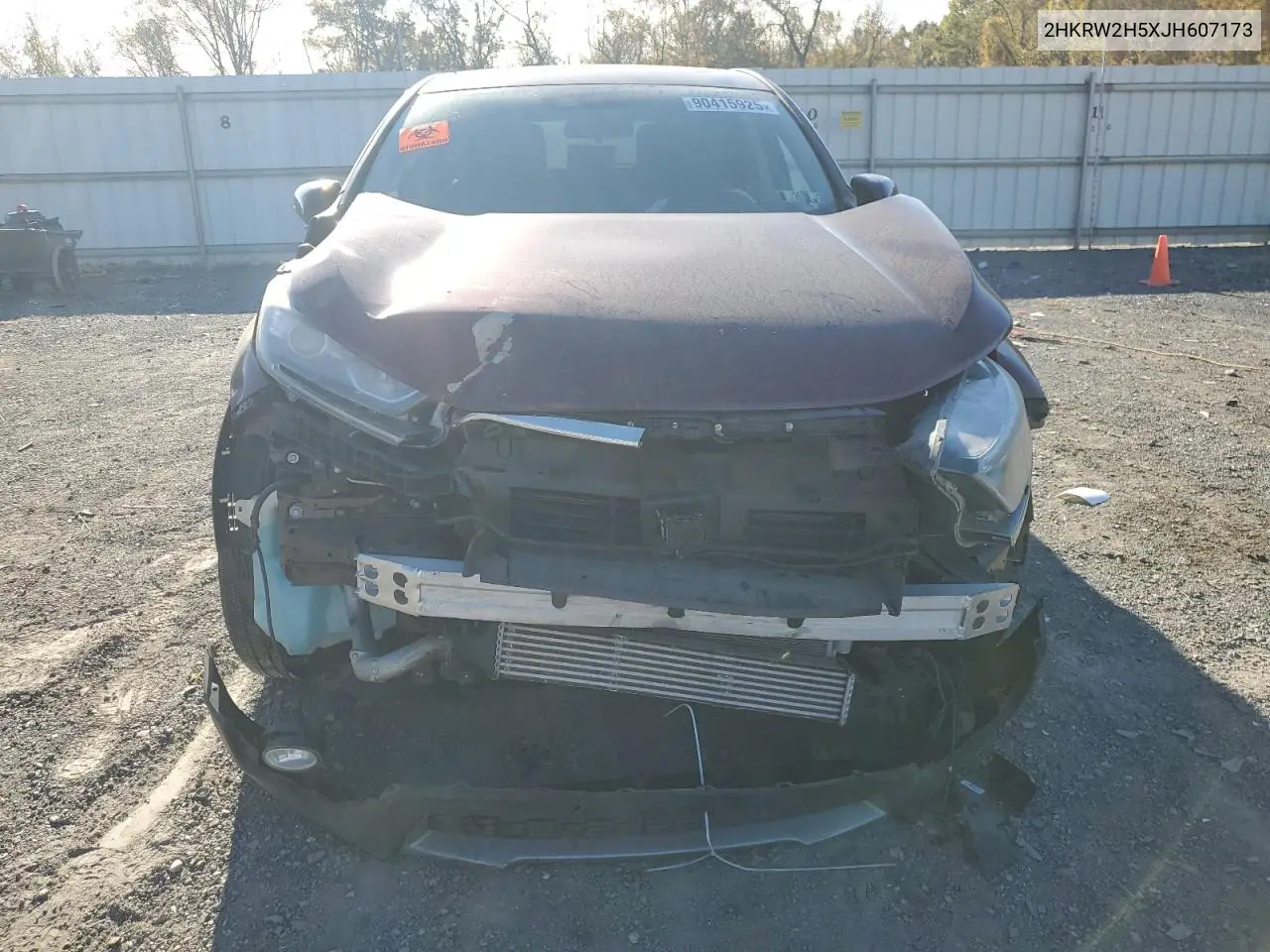 2HKRW2H5XJH607173 2018 Honda Cr-V Ex