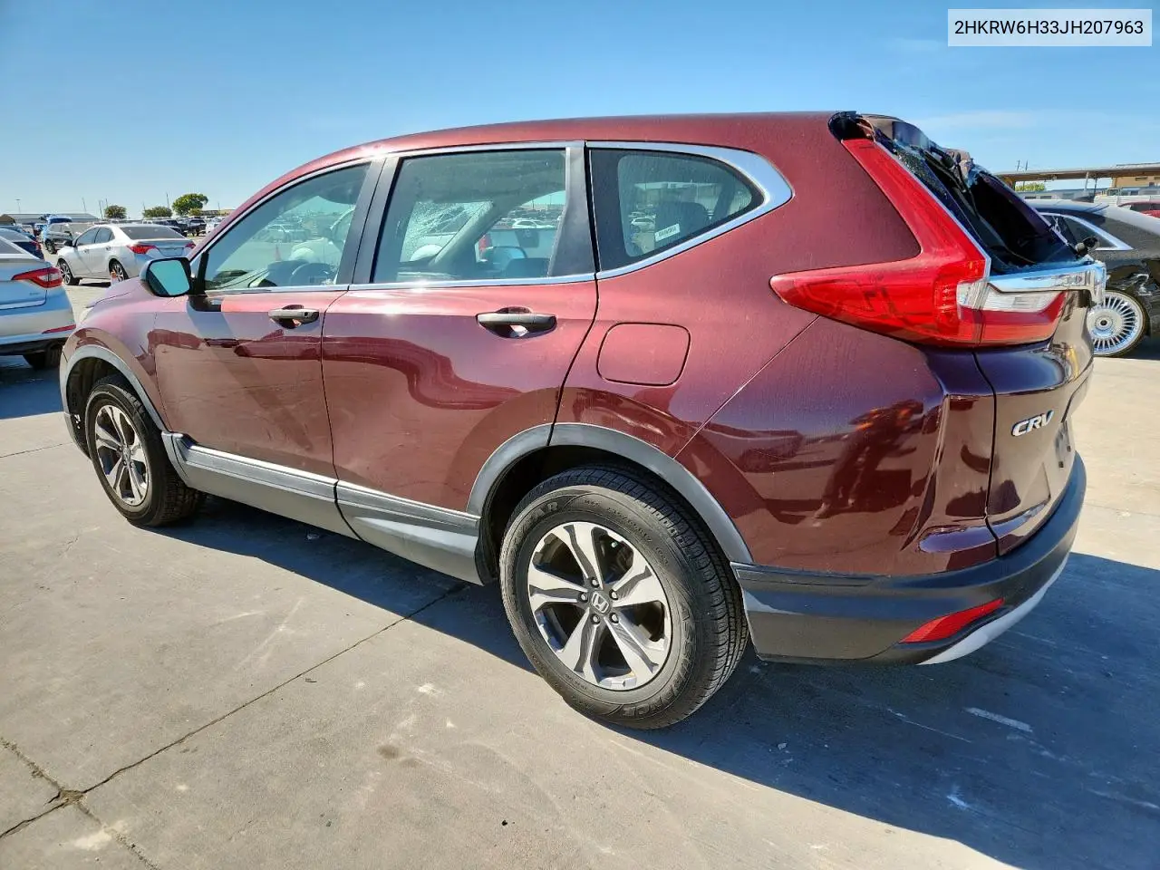 2HKRW6H33JH207963 2018 Honda Cr-V Lx
