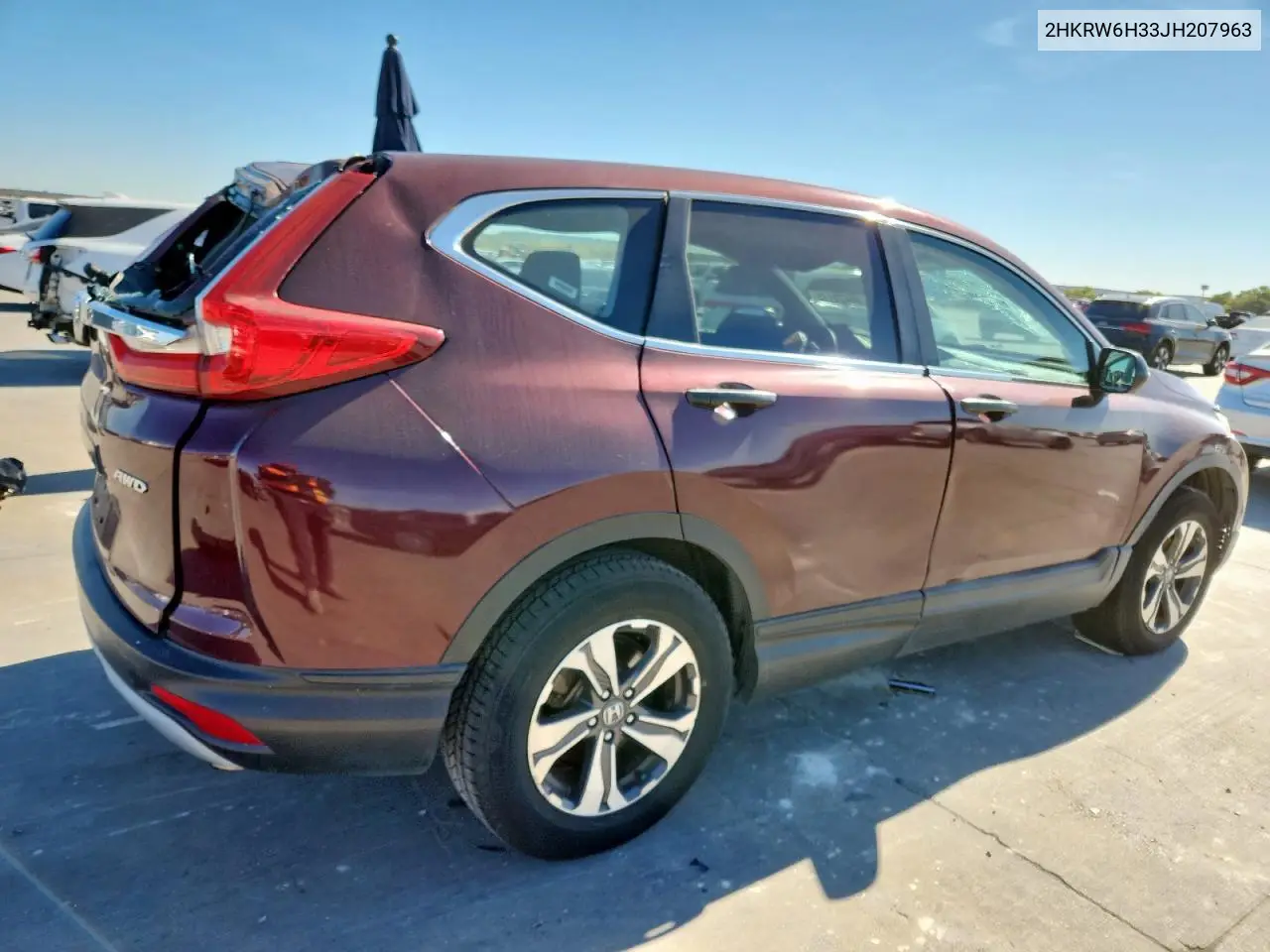 2HKRW6H33JH207963 2018 Honda Cr-V Lx