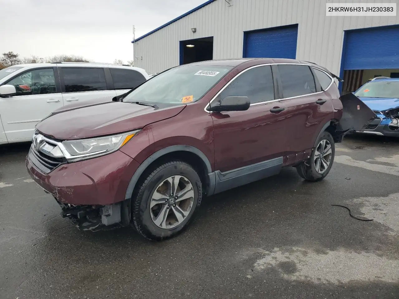2HKRW6H31JH230383 2018 Honda Cr-V Lx