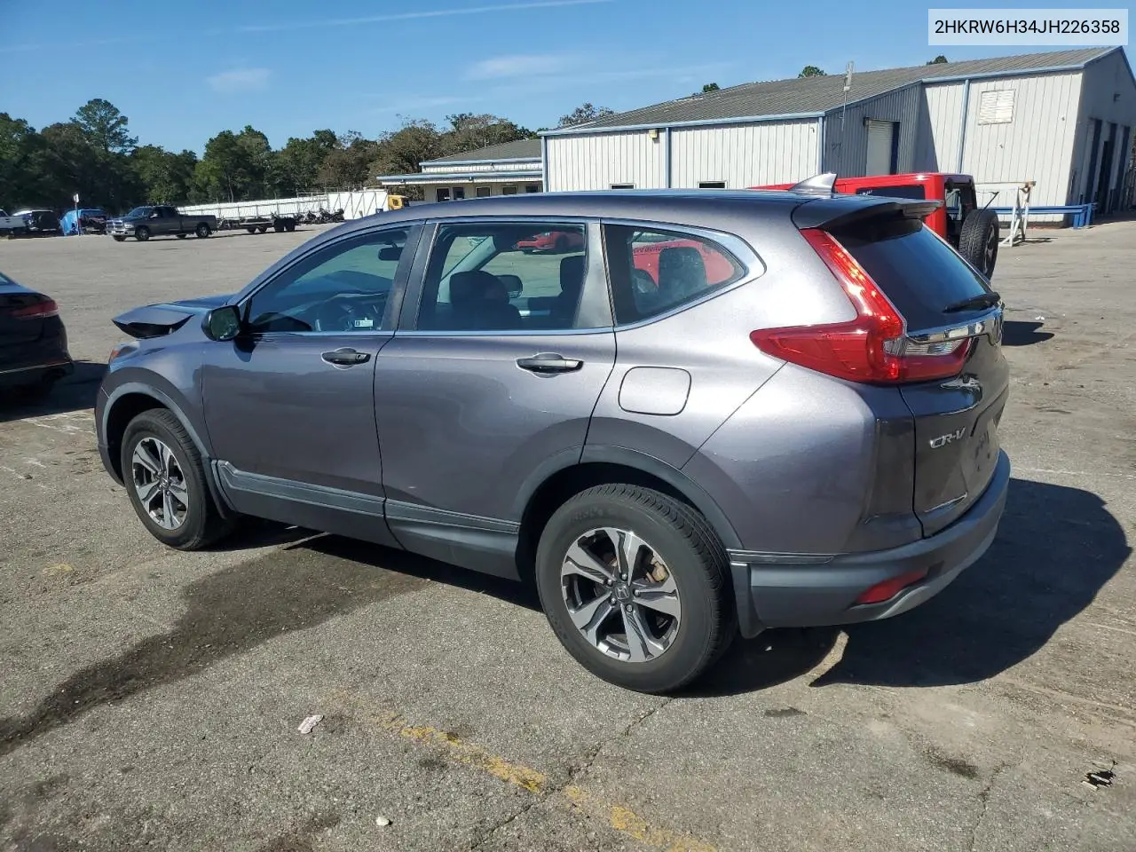 2HKRW6H34JH226358 2018 Honda Cr-V Lx
