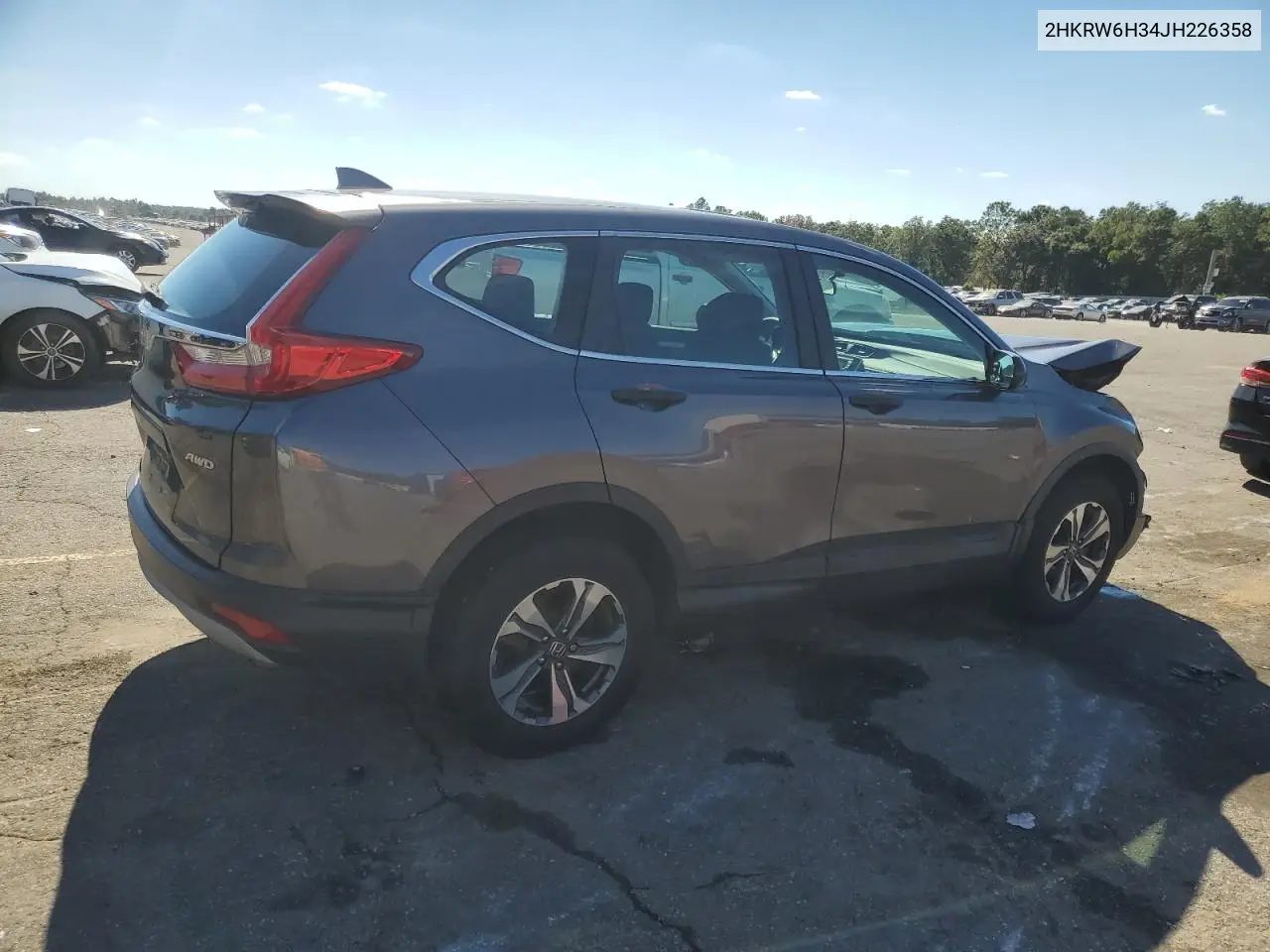 2HKRW6H34JH226358 2018 Honda Cr-V Lx