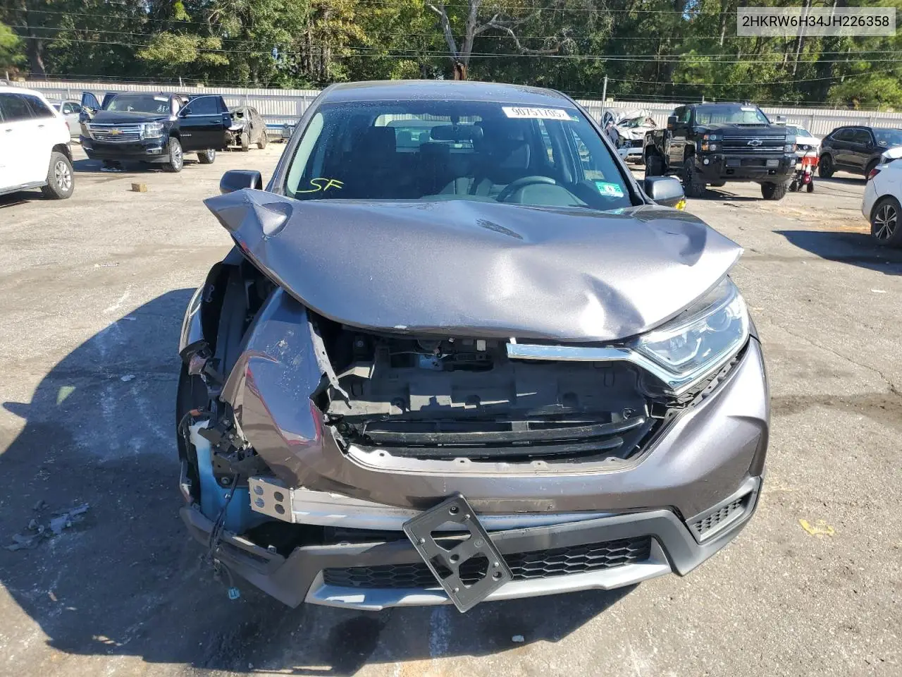 2HKRW6H34JH226358 2018 Honda Cr-V Lx