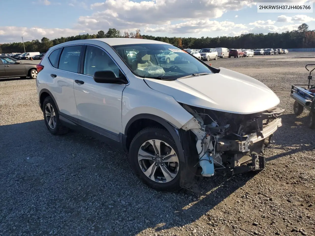 2HKRW5H37JH406766 2018 Honda Cr-V Lx