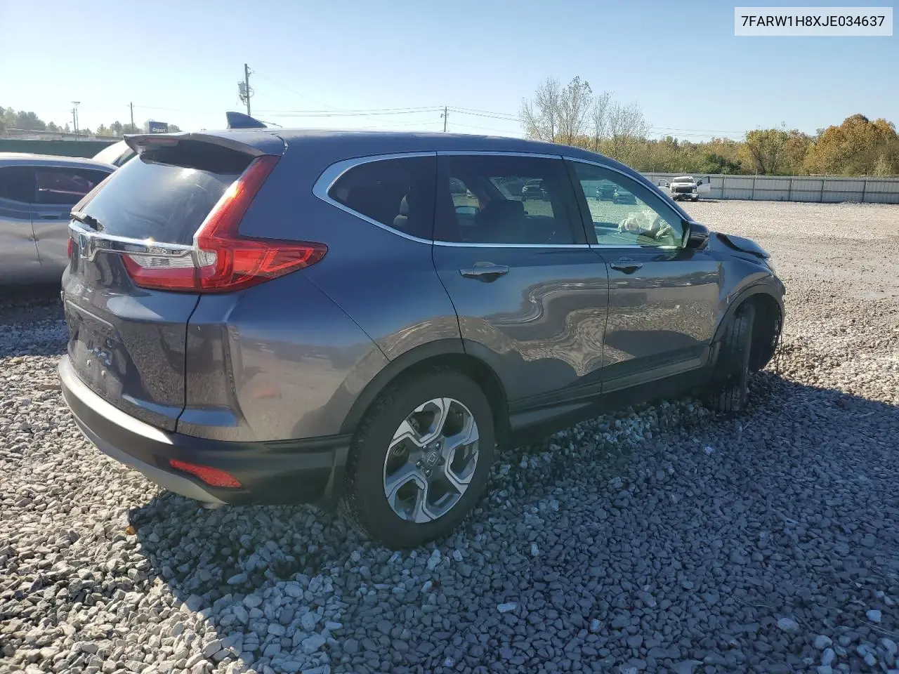 7FARW1H8XJE034637 2018 Honda Cr-V Exl