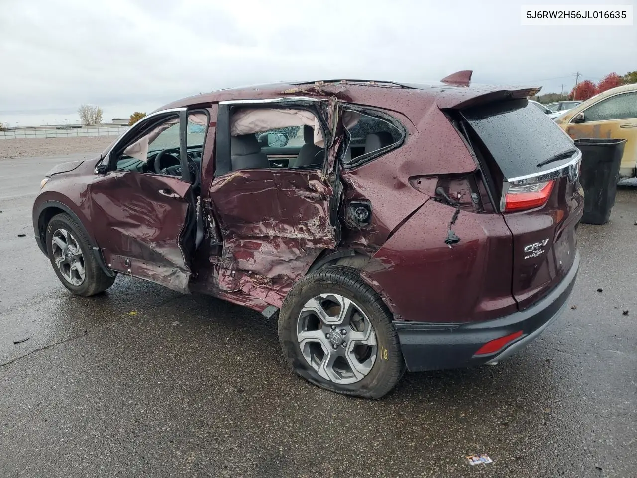 5J6RW2H56JL016635 2018 Honda Cr-V Ex