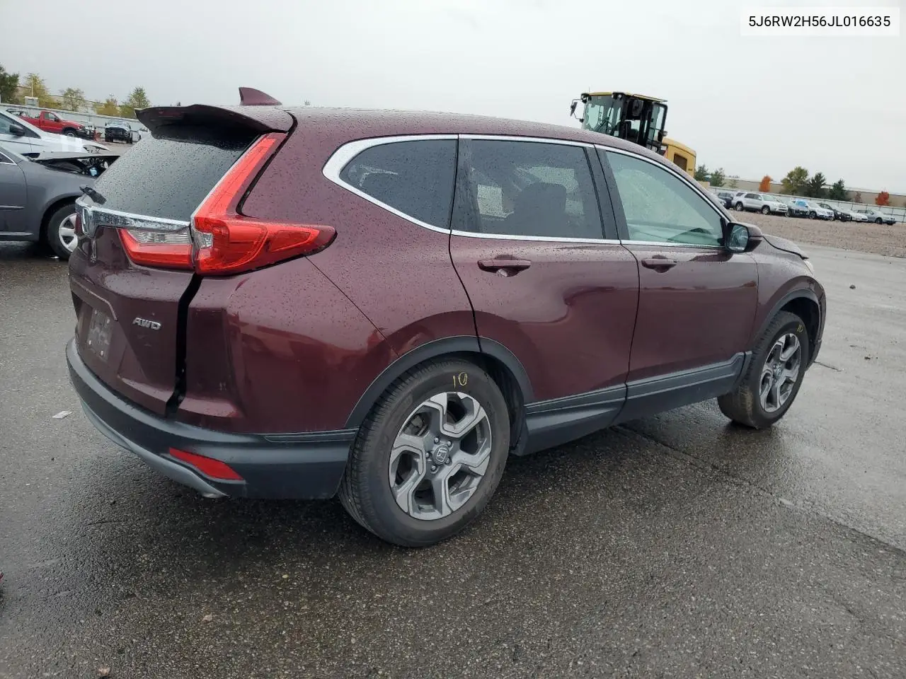 5J6RW2H56JL016635 2018 Honda Cr-V Ex