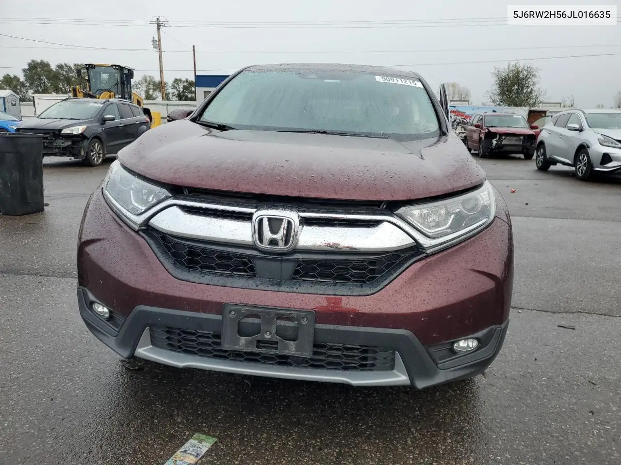 5J6RW2H56JL016635 2018 Honda Cr-V Ex