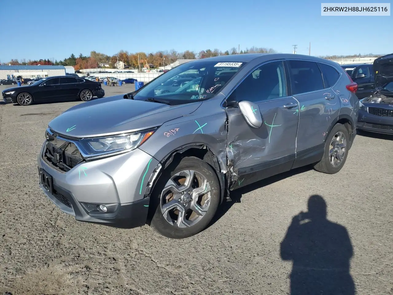 2HKRW2H88JH625116 2018 Honda Cr-V Exl
