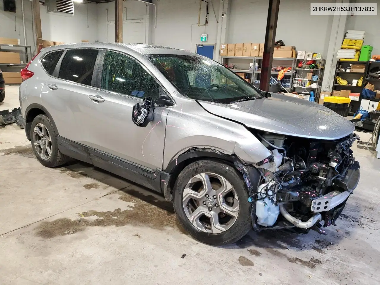 2HKRW2H53JH137830 2018 Honda Cr-V Ex