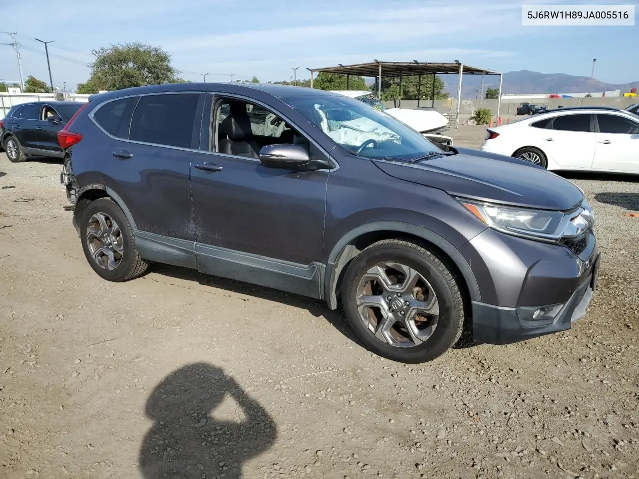 5J6RW1H89JA005516 2018 Honda Cr-V Exl