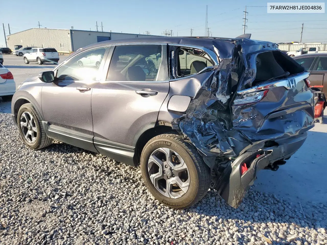 7FARW2H81JE004836 2018 Honda Cr-V Exl