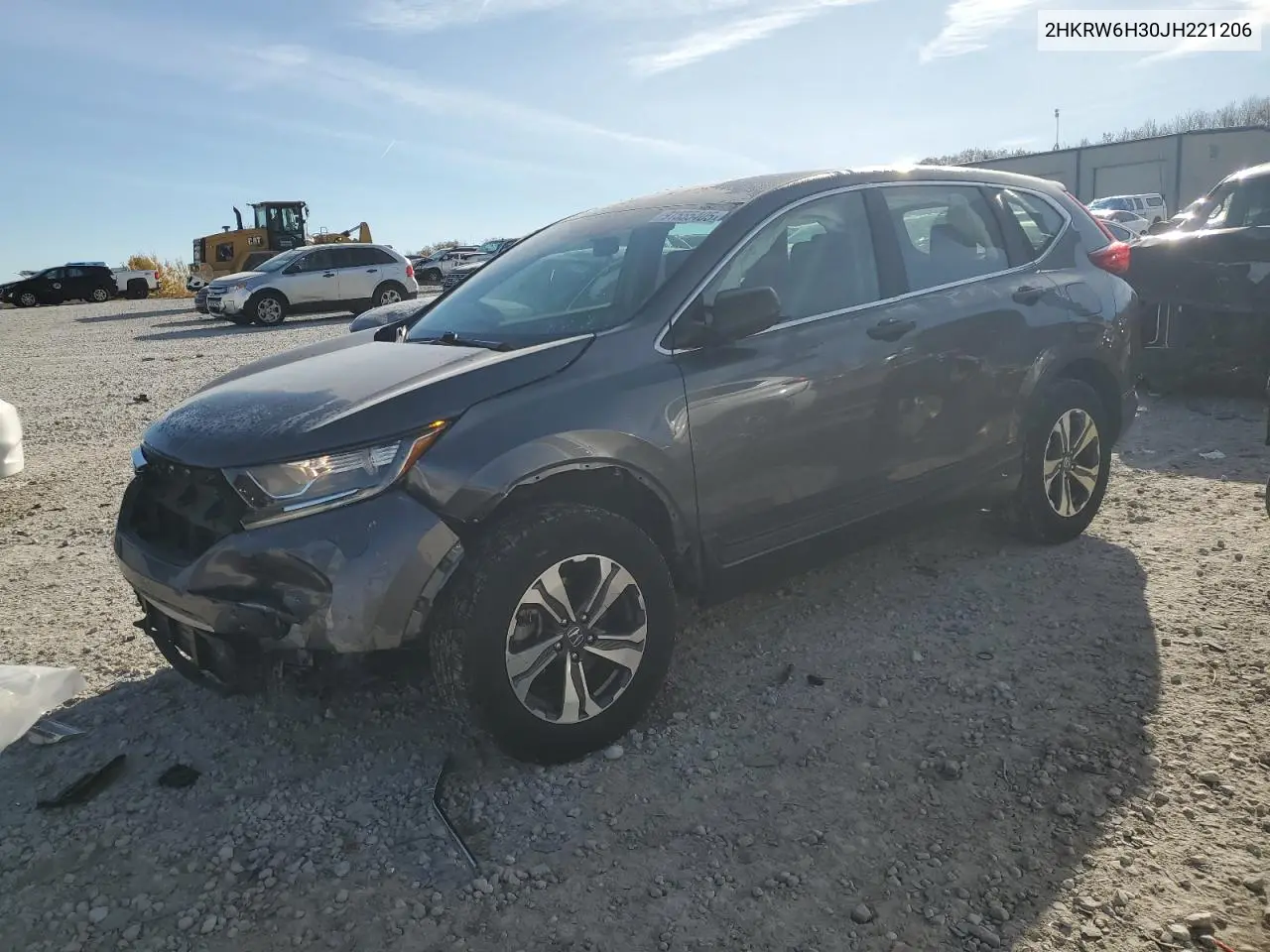 2HKRW6H30JH221206 2018 Honda Cr-V Lx