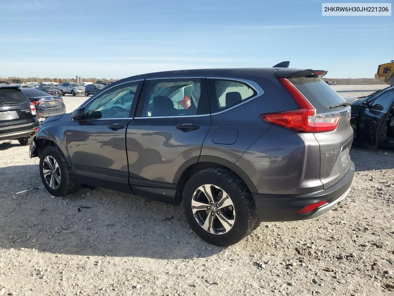 2HKRW6H30JH221206 2018 Honda Cr-V Lx