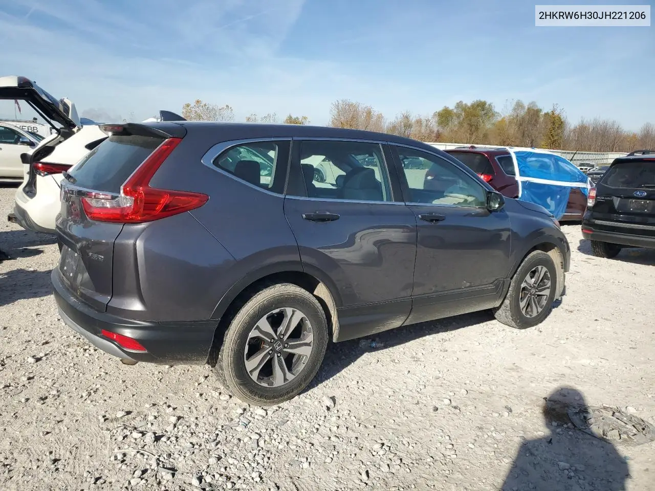 2HKRW6H30JH221206 2018 Honda Cr-V Lx