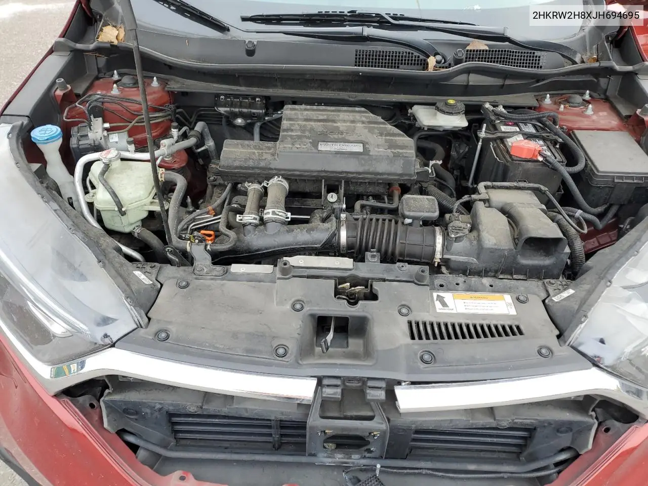 2HKRW2H8XJH694695 2018 Honda Cr-V Exl