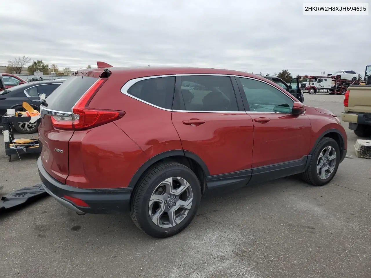 2HKRW2H8XJH694695 2018 Honda Cr-V Exl