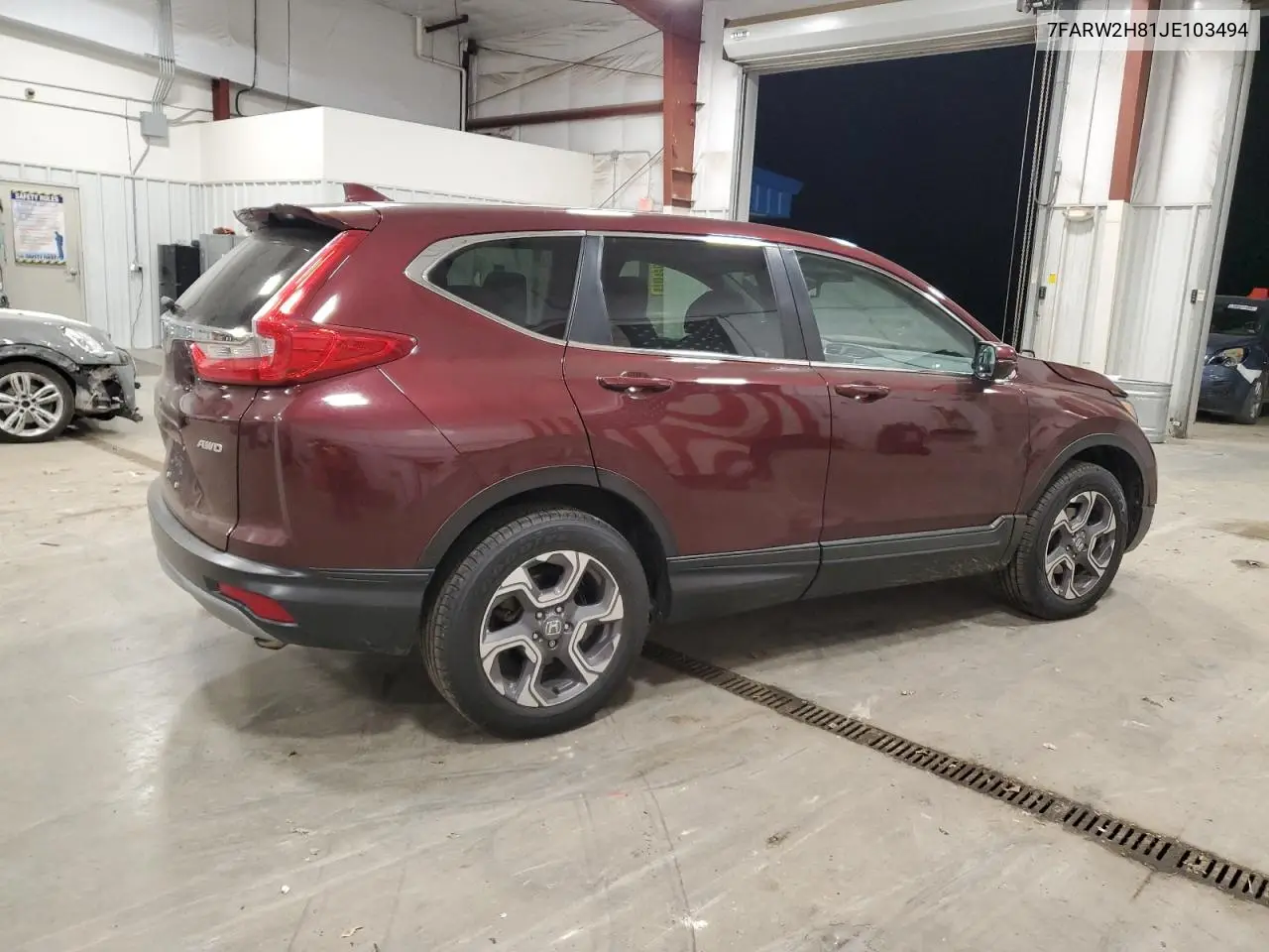 7FARW2H81JE103494 2018 Honda Cr-V Exl