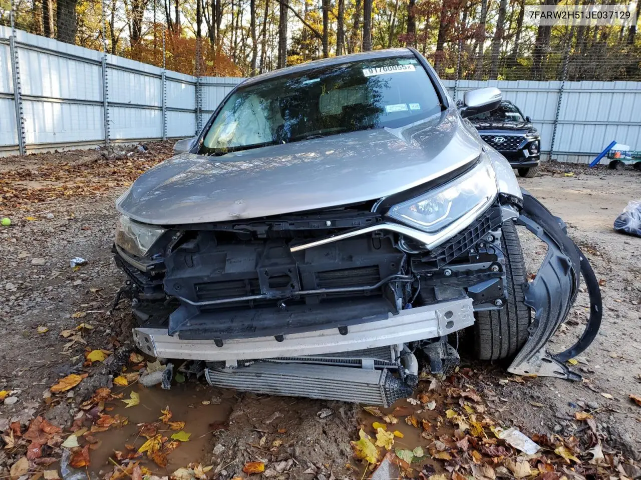 7FARW2H51JE037129 2018 Honda Cr-V Ex