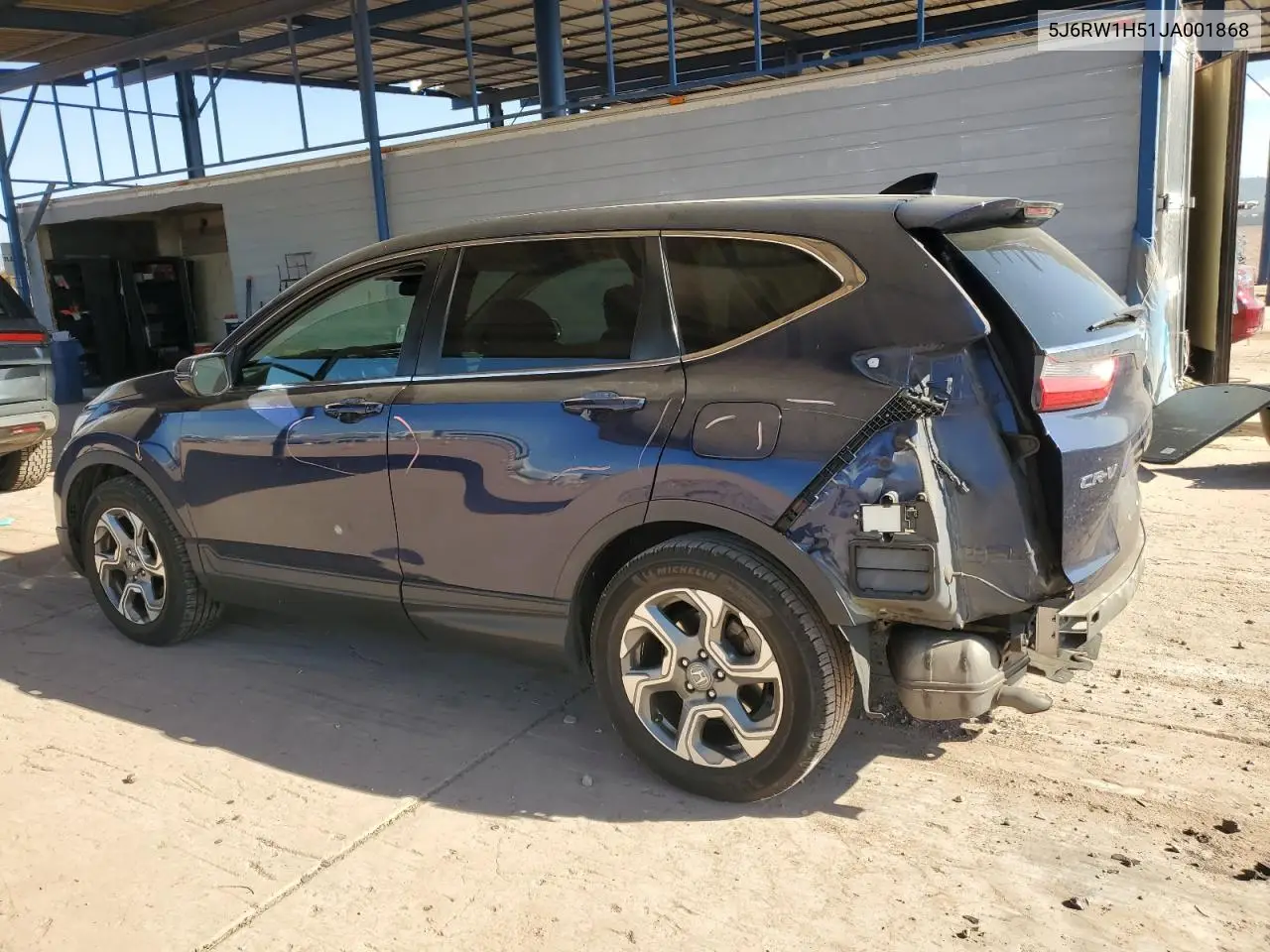 5J6RW1H51JA001868 2018 Honda Cr-V Ex