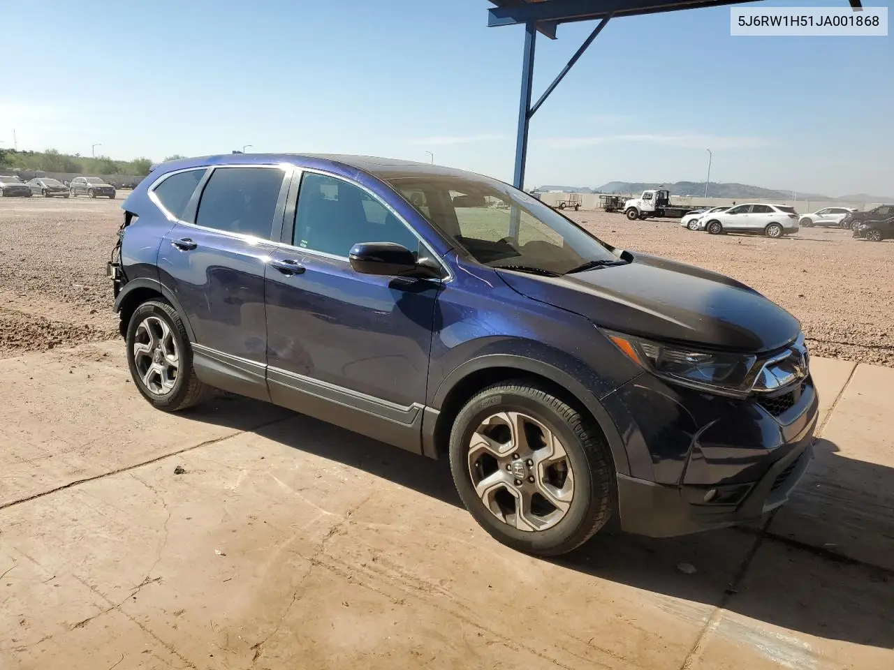 5J6RW1H51JA001868 2018 Honda Cr-V Ex