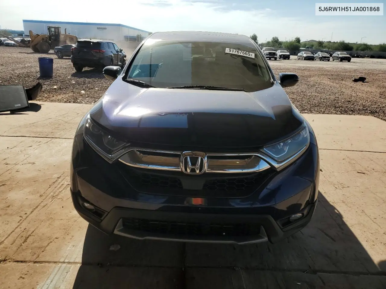 5J6RW1H51JA001868 2018 Honda Cr-V Ex