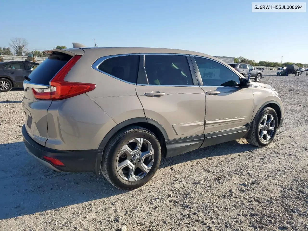 5J6RW1H55JL000694 2018 Honda Cr-V Ex