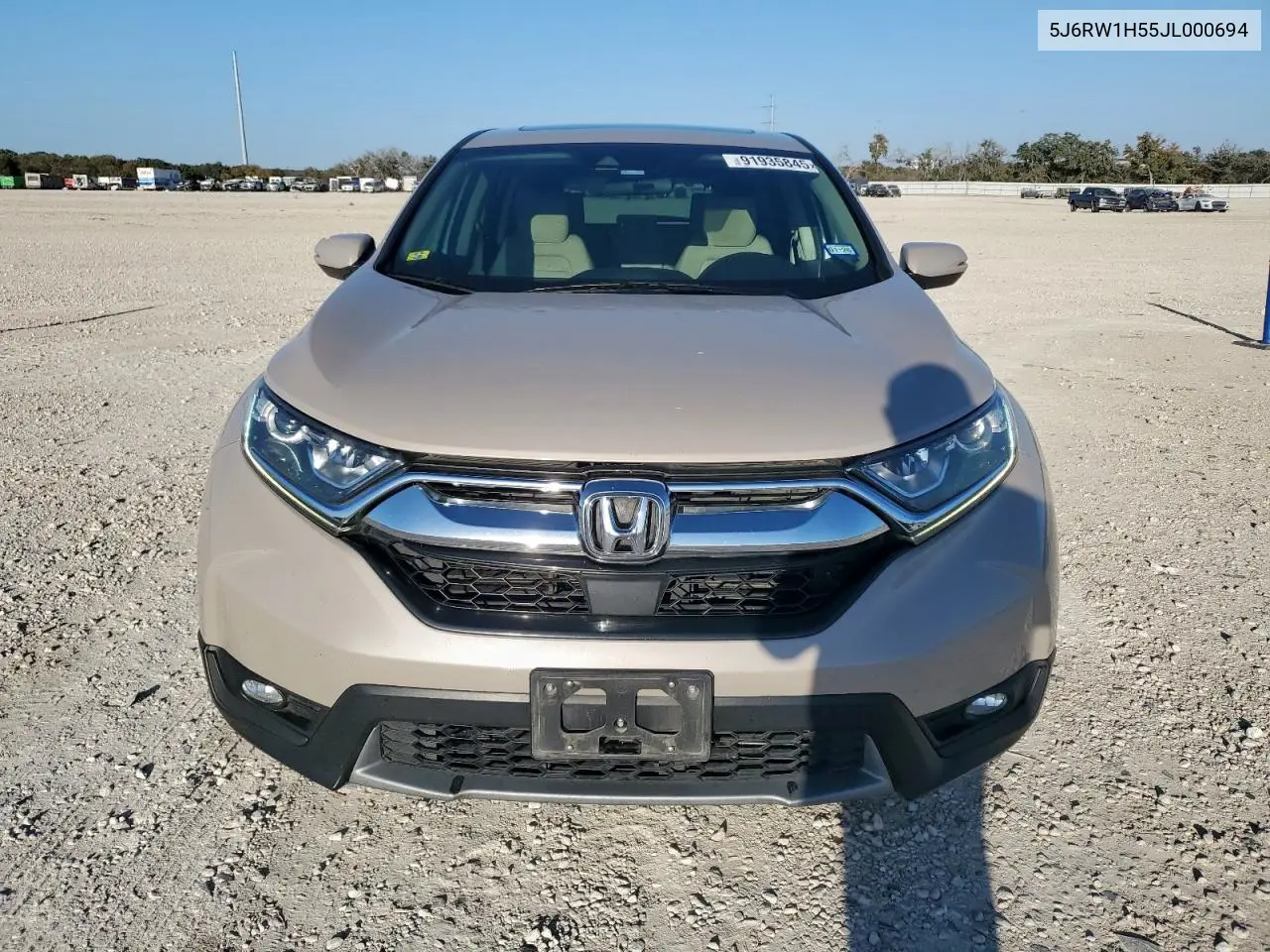5J6RW1H55JL000694 2018 Honda Cr-V Ex