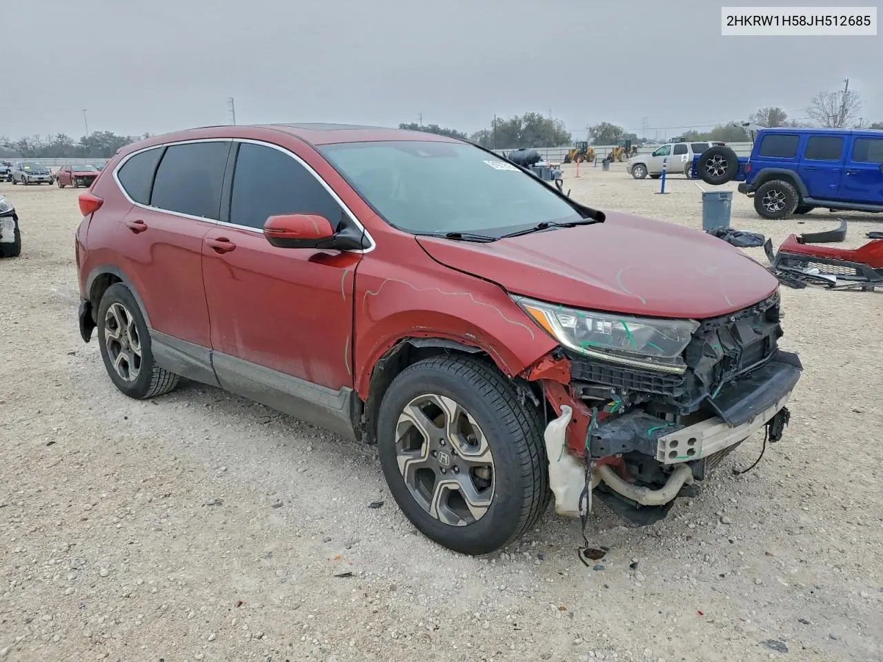 2HKRW1H58JH512685 2018 Honda Cr-V Ex